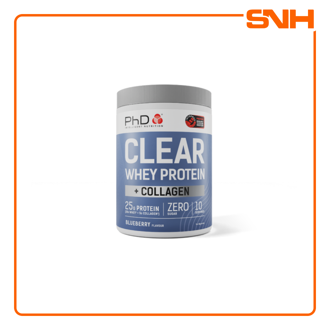 PhD Clear Whey Protein + Collagen Powder