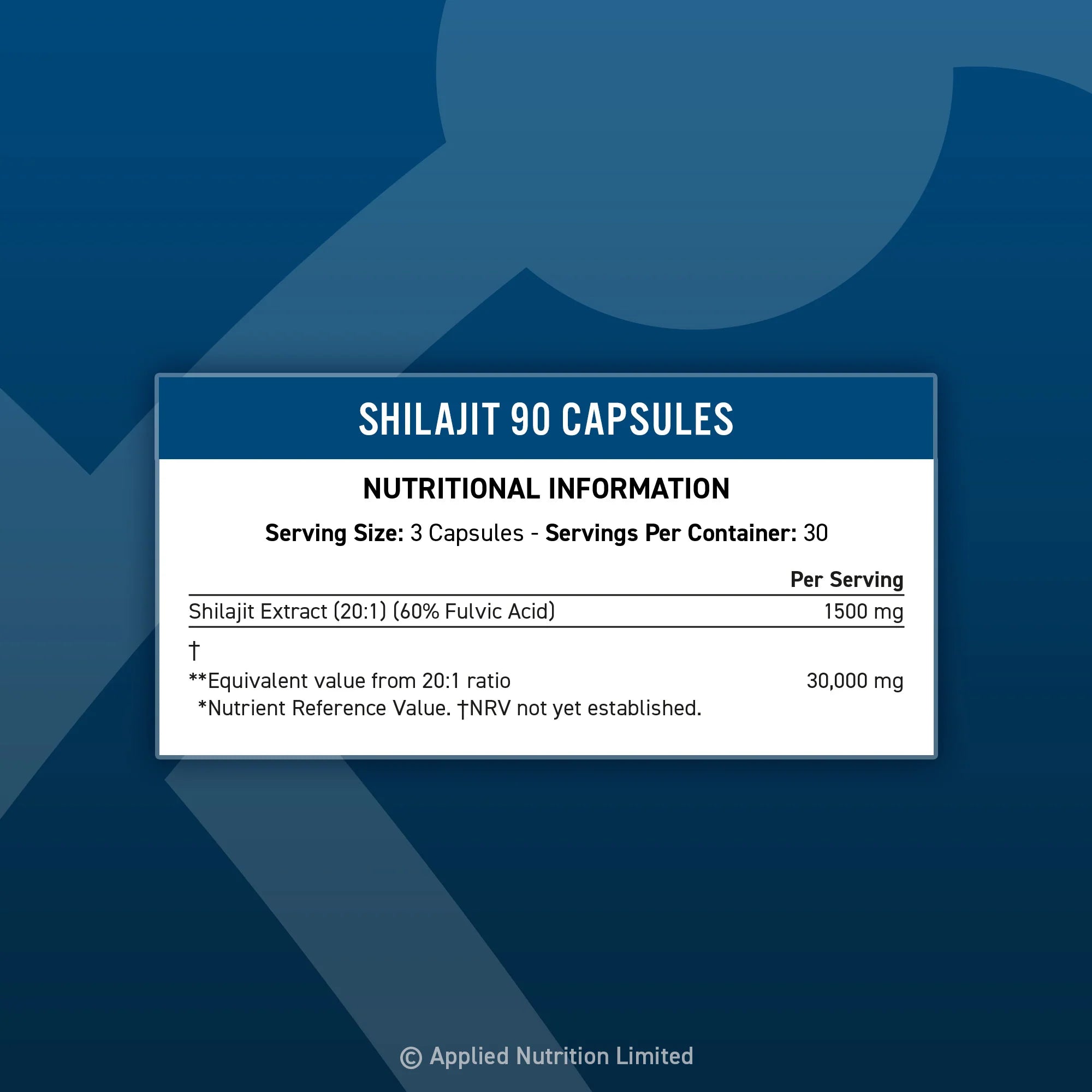 APPLIED NUTRITION Pure Shilajit - Sports Nutrition Hub