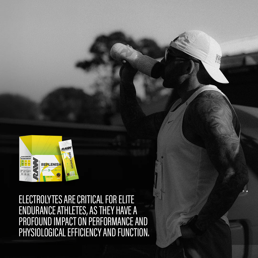 RAW NUTRITION Replenish - Premium Electrolyte Recovery Formula - Sports Nutrition Hub