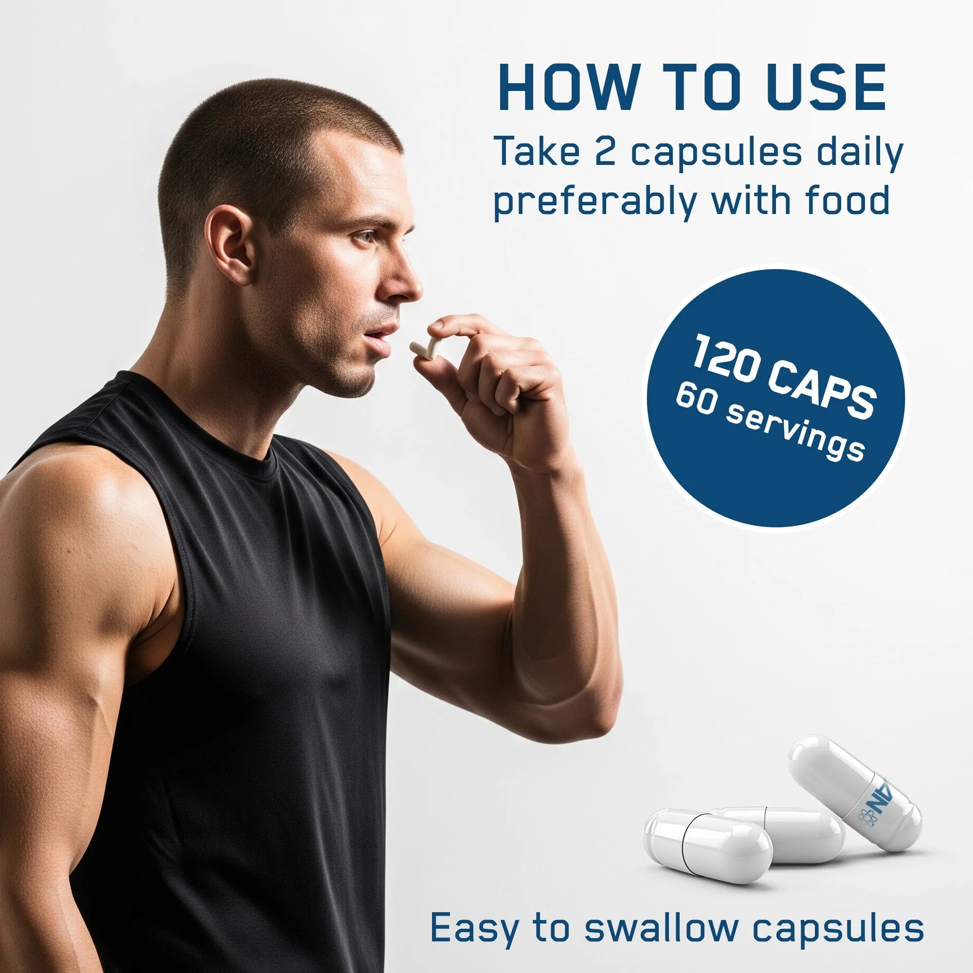 APPLIED NUTRITION Sea Moss & Vitamin B12 Capsules