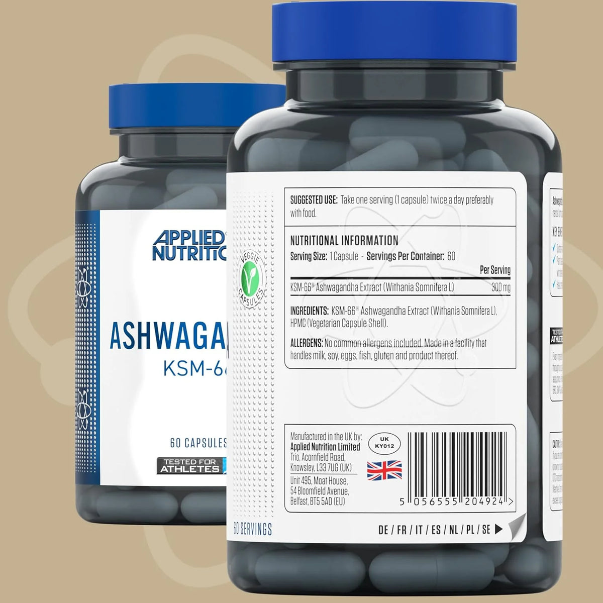 APPLIED NUTRITION Ashwagandha KSM-66