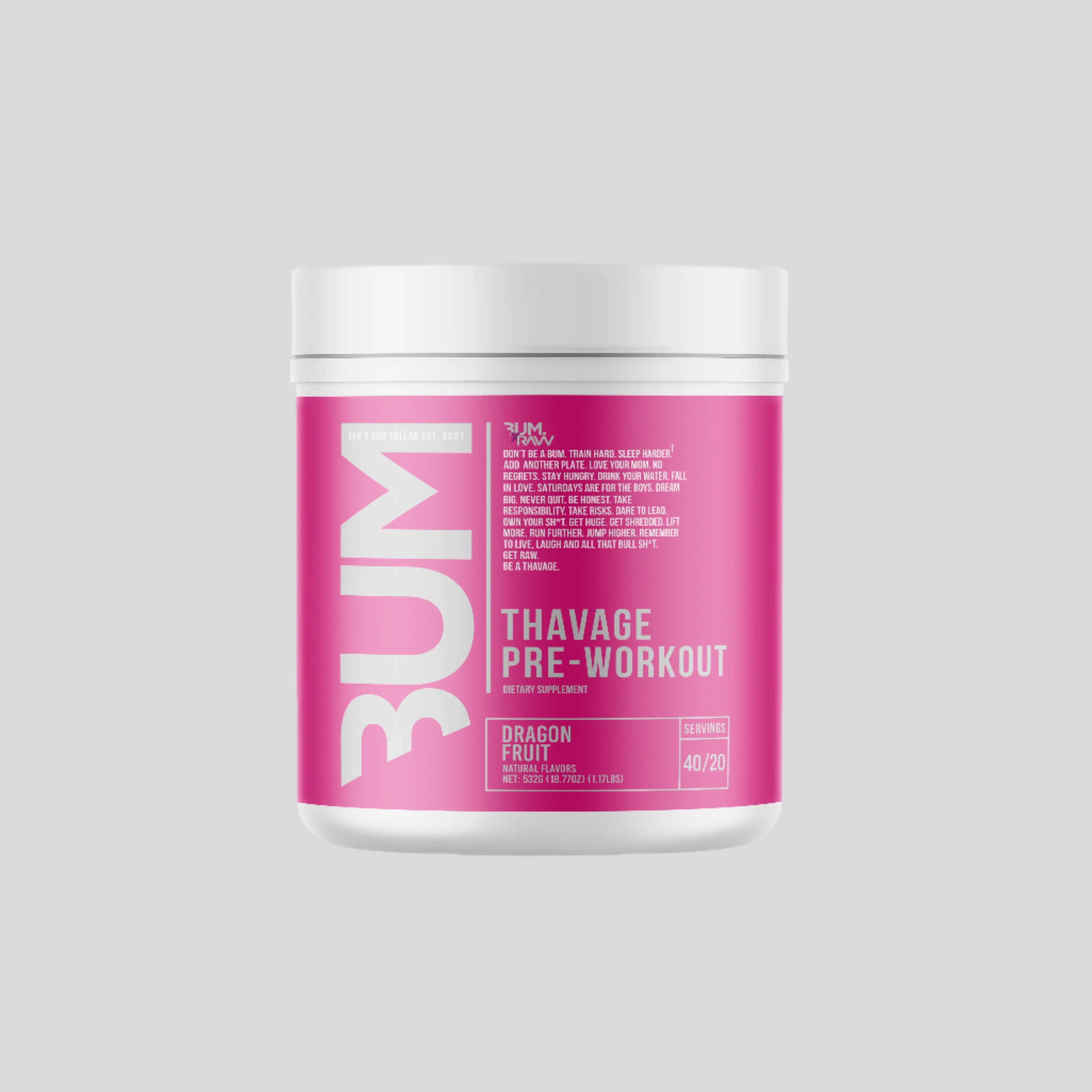 RAW NUTRITION Thavage Pre-workout
