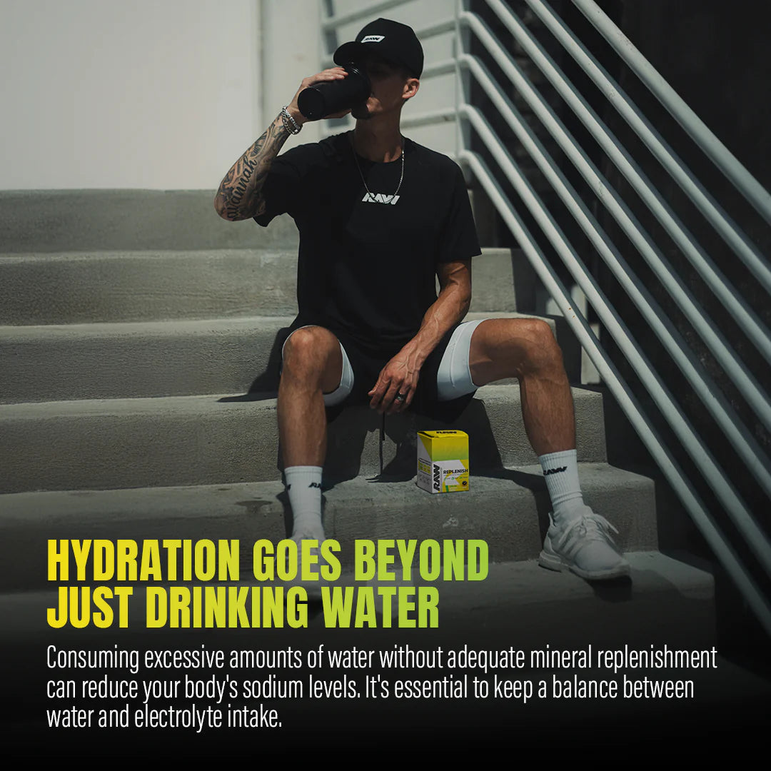 RAW NUTRITION Replenish - Premium Electrolyte Recovery Formula - Sports Nutrition Hub