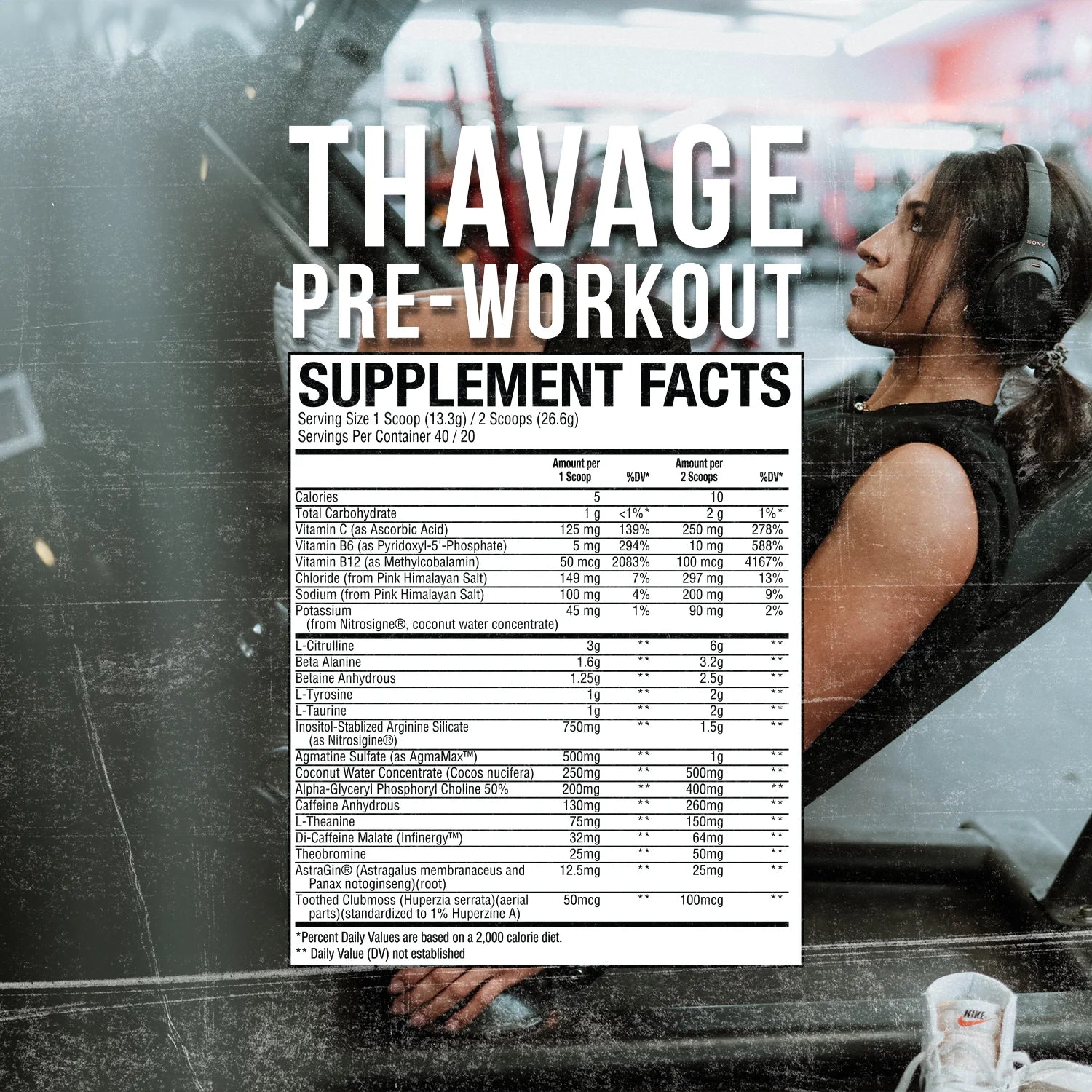 RAW NUTRITION Thavage Pre-workout