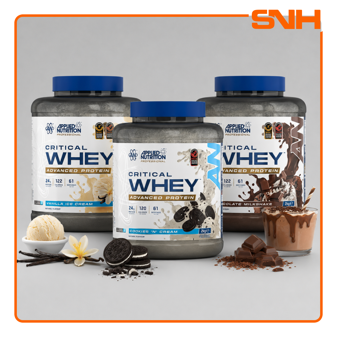 APPLIED NUTRITION Critical Whey Protein 2KG - Sports Nutrition Hub