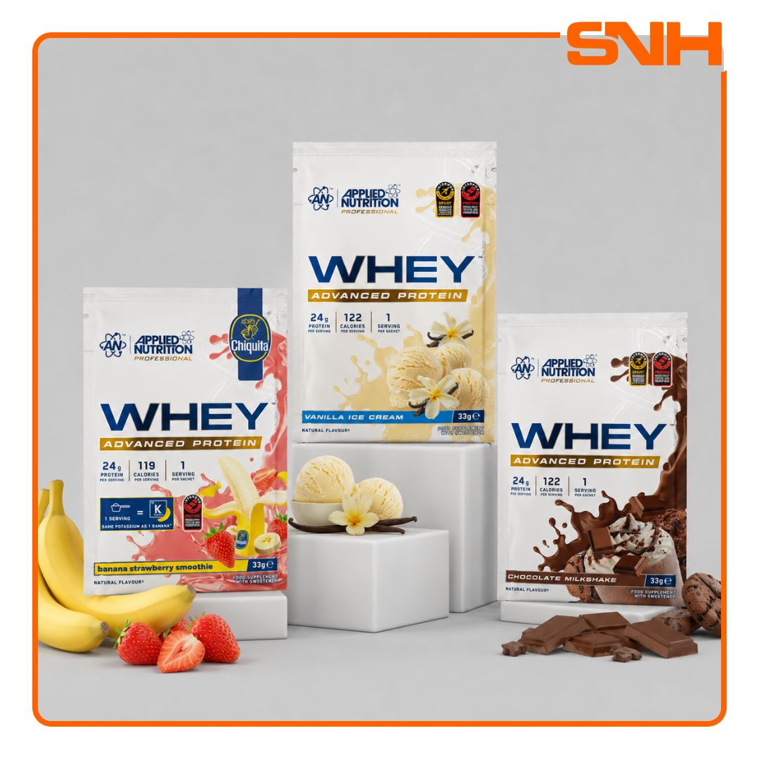 APPLIED NUTRITION Critical Whey Protein Sample Sachets - Sports Nutrition Hub