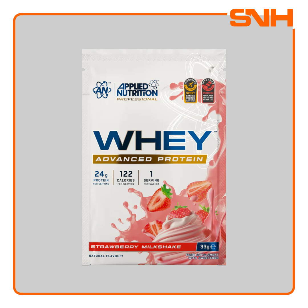 APPLIED NUTRITION Critical Whey Protein Sample Sachets - Sports Nutrition Hub