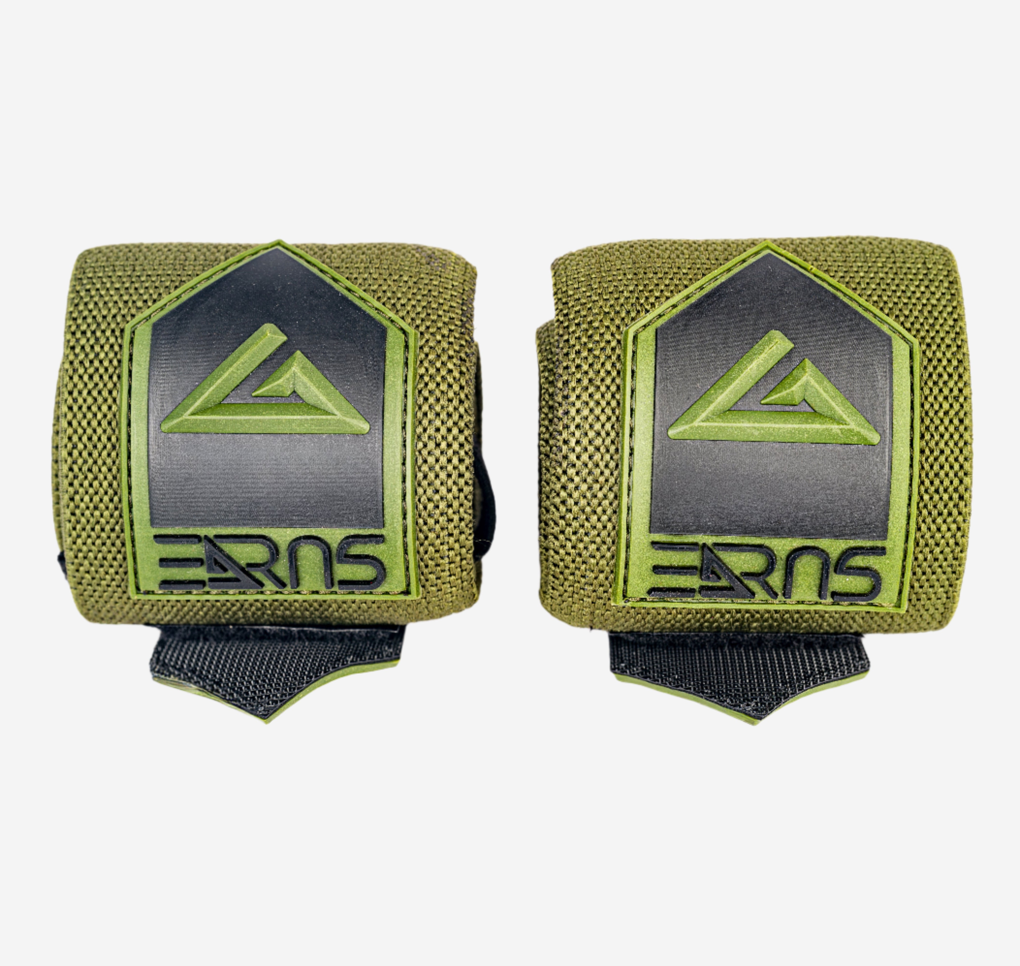 SURGE Wrist Wraps | 18'' Weightlifting Wrist Support - ARMY GREEN - Sports Nutrition Hub