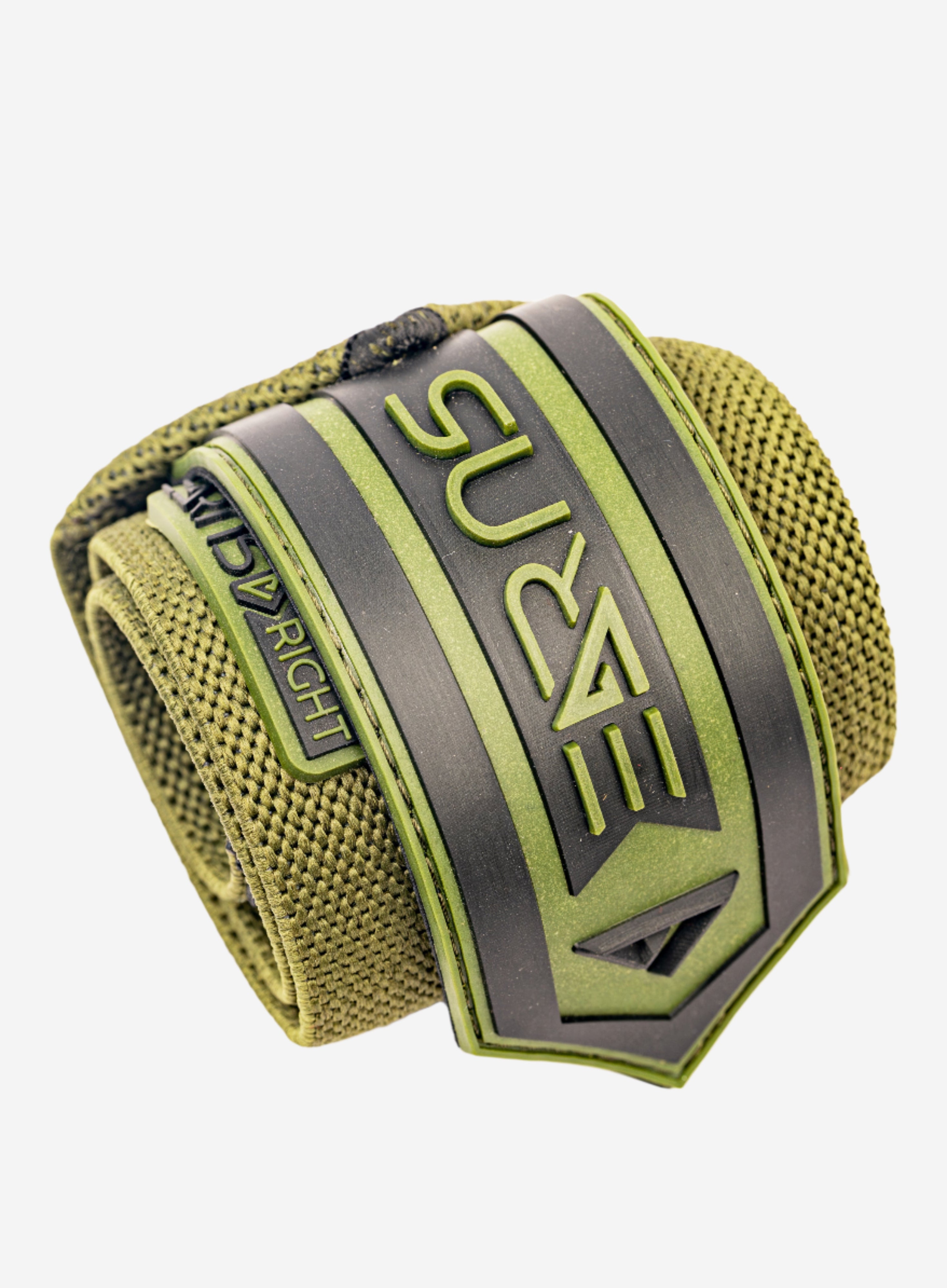 SURGE Wrist Wraps | 18'' Weightlifting Wrist Support - ARMY GREEN - Sports Nutrition Hub