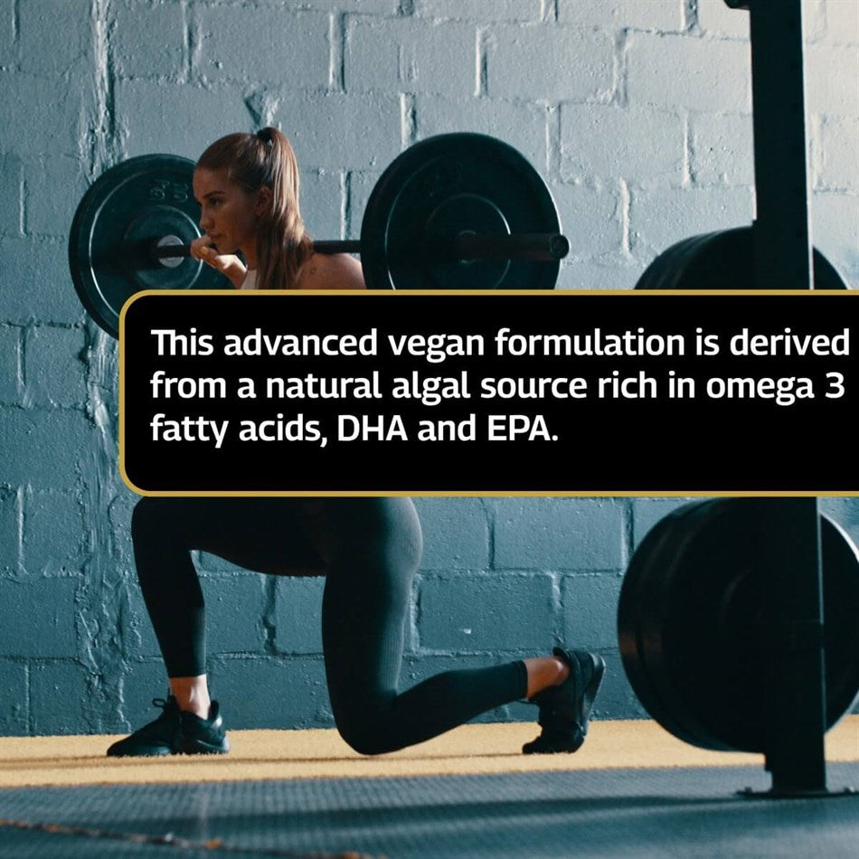 HEALTHSPAN ELITE Vegan-Omega® 3 1000mg - Sports Nutrition Hub