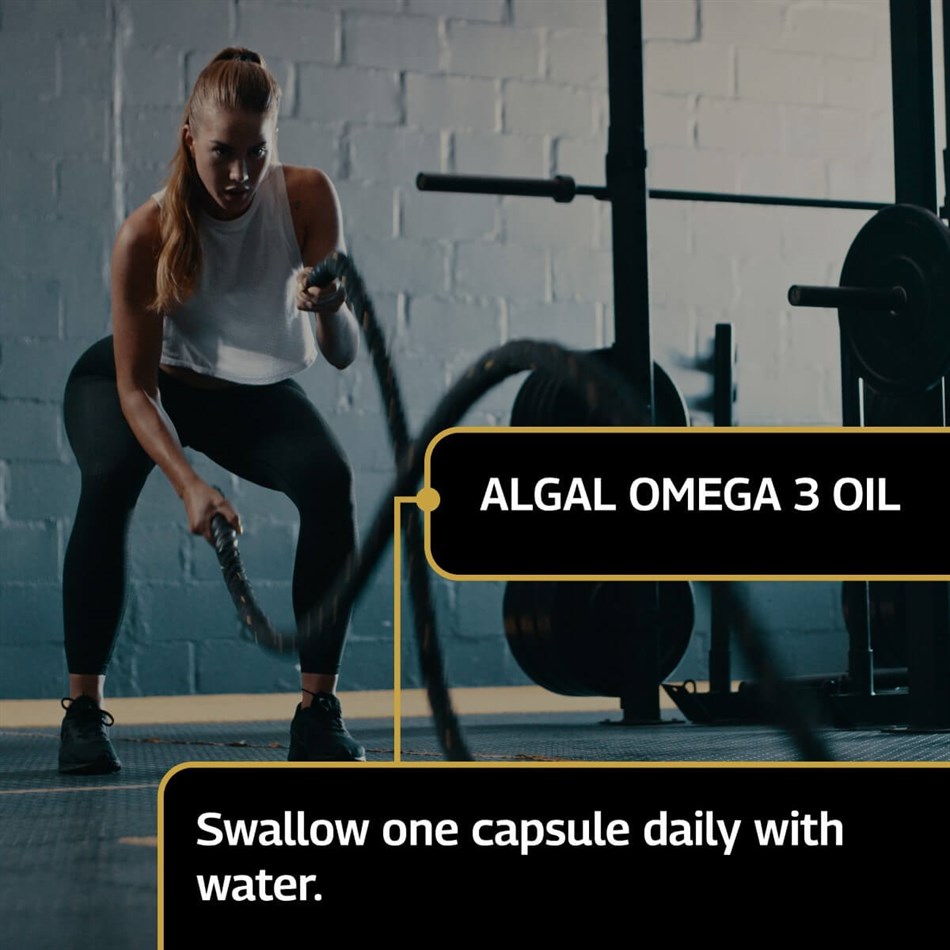 HEALTHSPAN ELITE Vegan-Omega® 3 1000mg - Sports Nutrition Hub