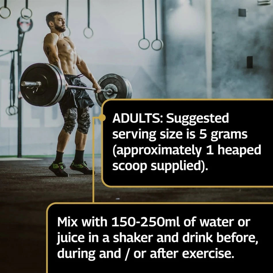 HEALTHSPAN ELITE All Blacks Creatine Monohydrate - Sports Nutrition Hub