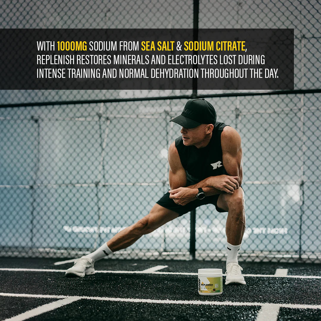 RAW NUTRITION Replenish - Premium Electrolyte Recovery Formula - Sports Nutrition Hub