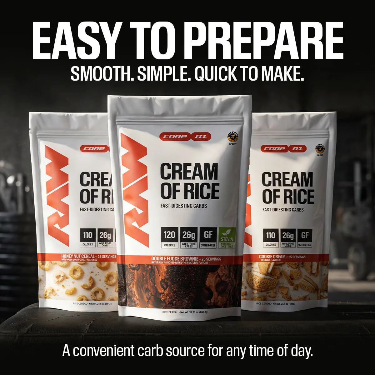 RAW NUTRITION Cream of Rice
