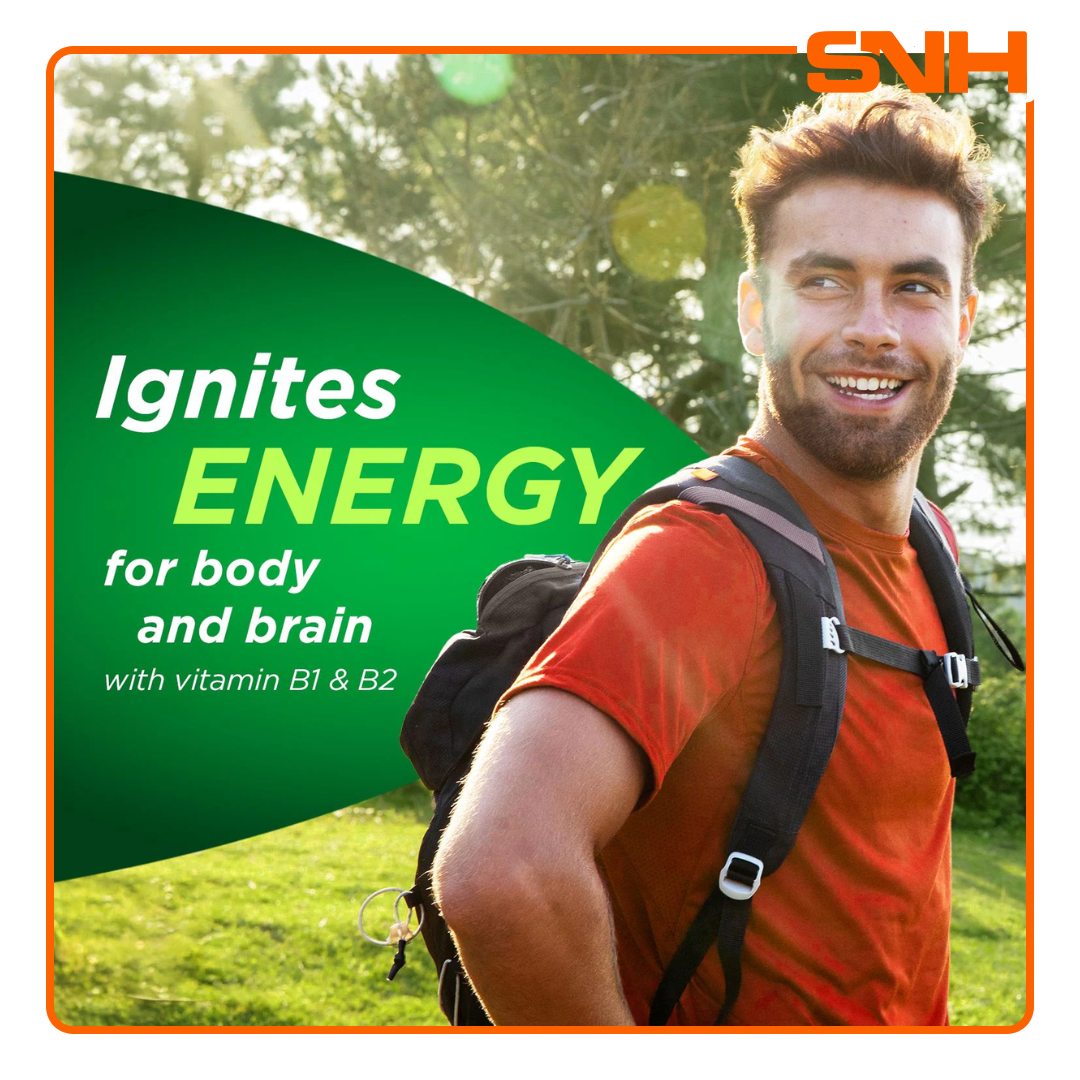 Berocca orange-flavoured effervescent tablets with B-complex, vitamin C and minerals — daily multivitamin energy support drink