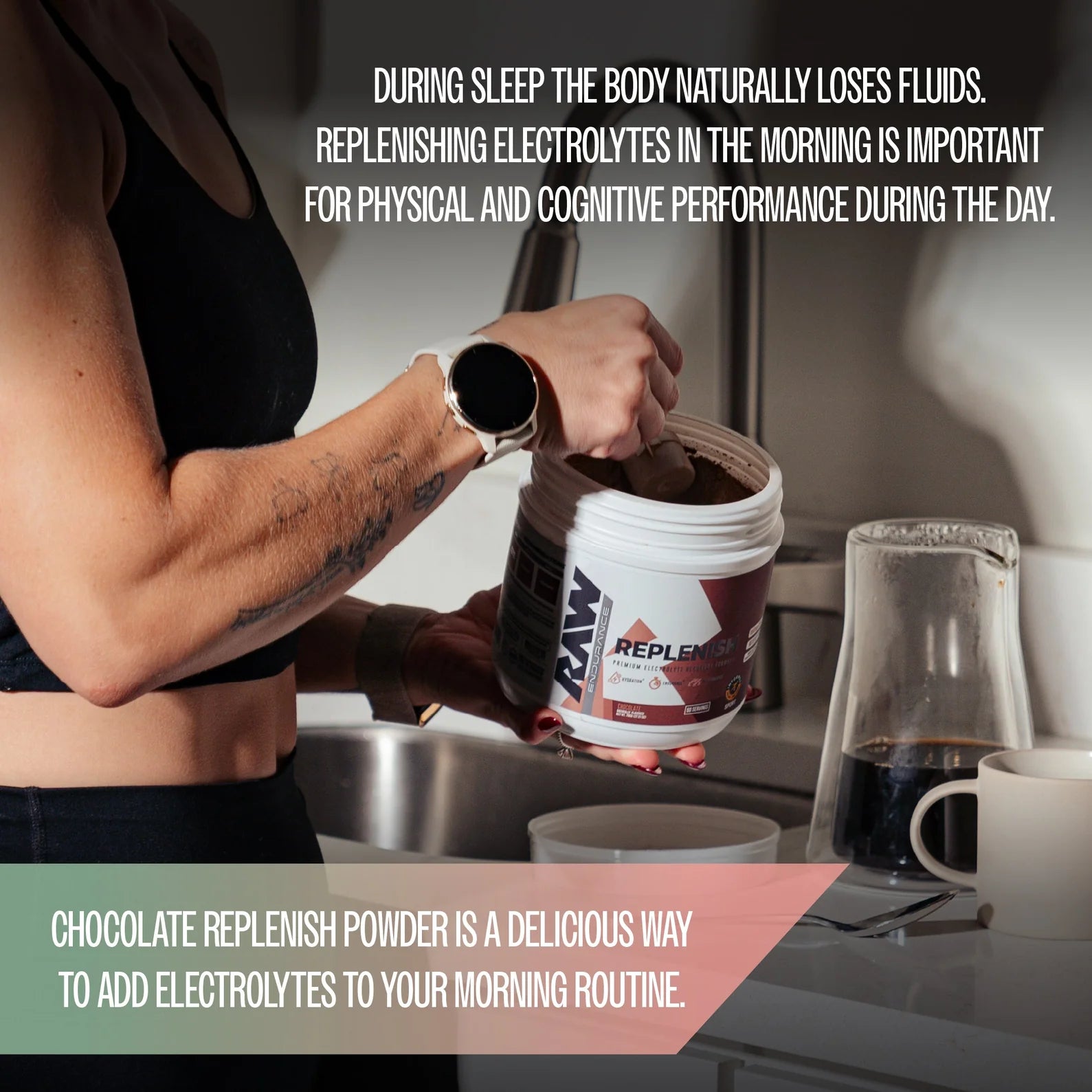 RAW NUTRITION Replenish Electrolyte Drink - Sports Nutrition Hub