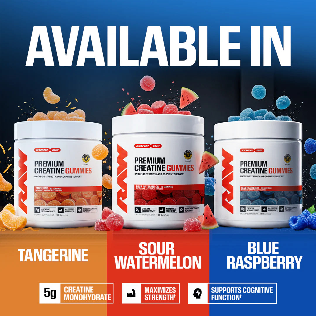RAW Creatine Gummies - Sports Nutrition Hub