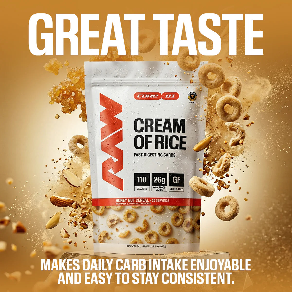 RAW NUTRITION Cream of Rice