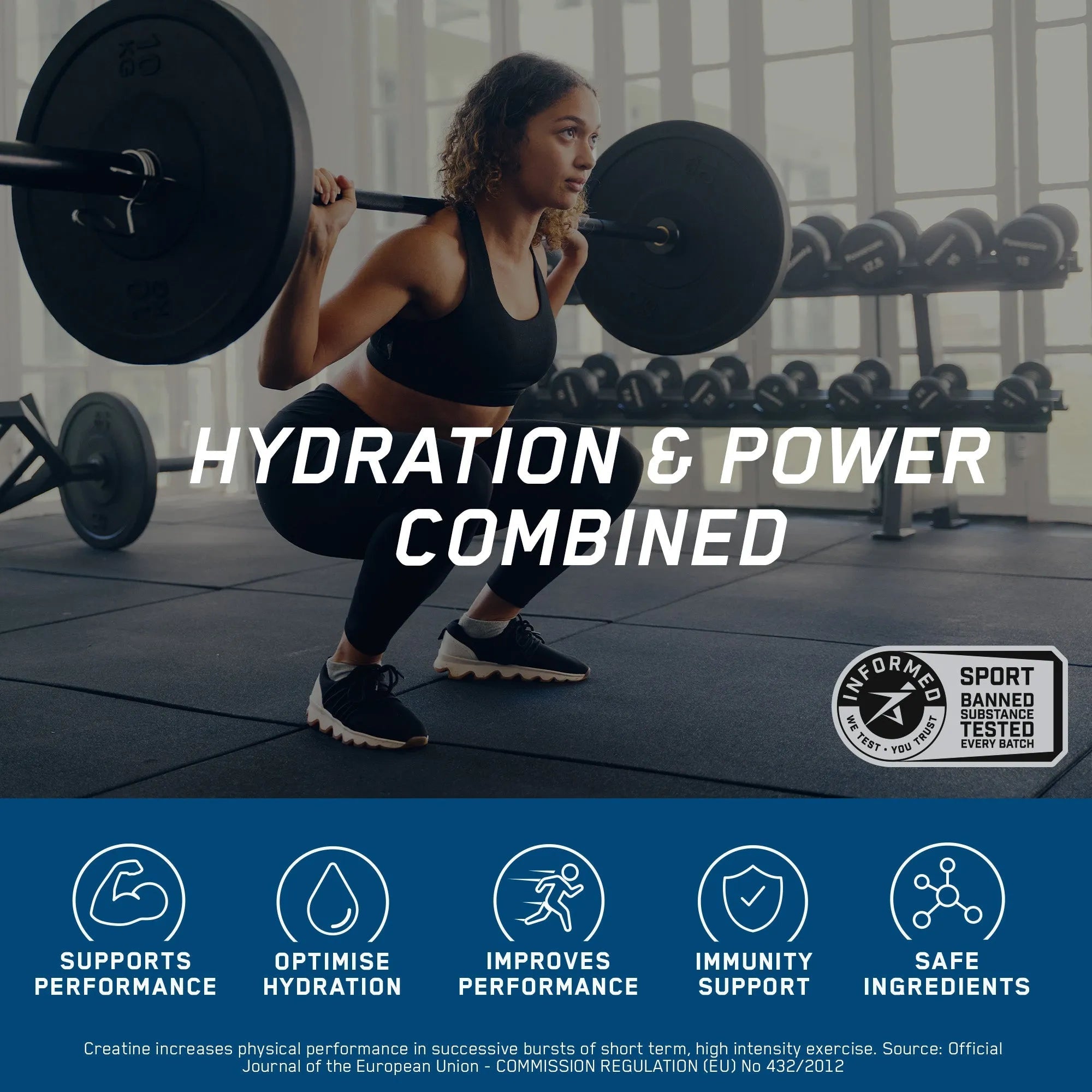 APPLIED NUTRITION Creatine + Hydration - Sports Nutrition Hub