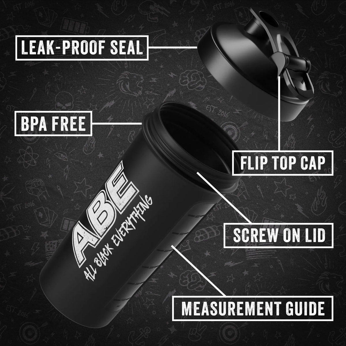 APPLIED NUTRITION ABE Shaker - Sports Nutrition Hub