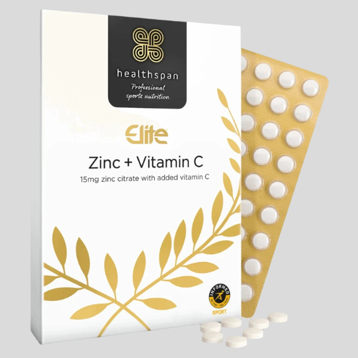 HEALTHSPAN ELITE Zinc + Vitamin C - Sports Nutrition Hub