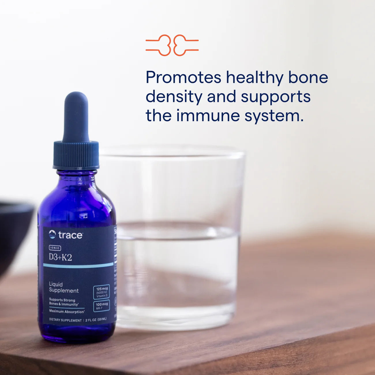 TRACE Ionic D3 + K2 - Sports Nutrition Hub