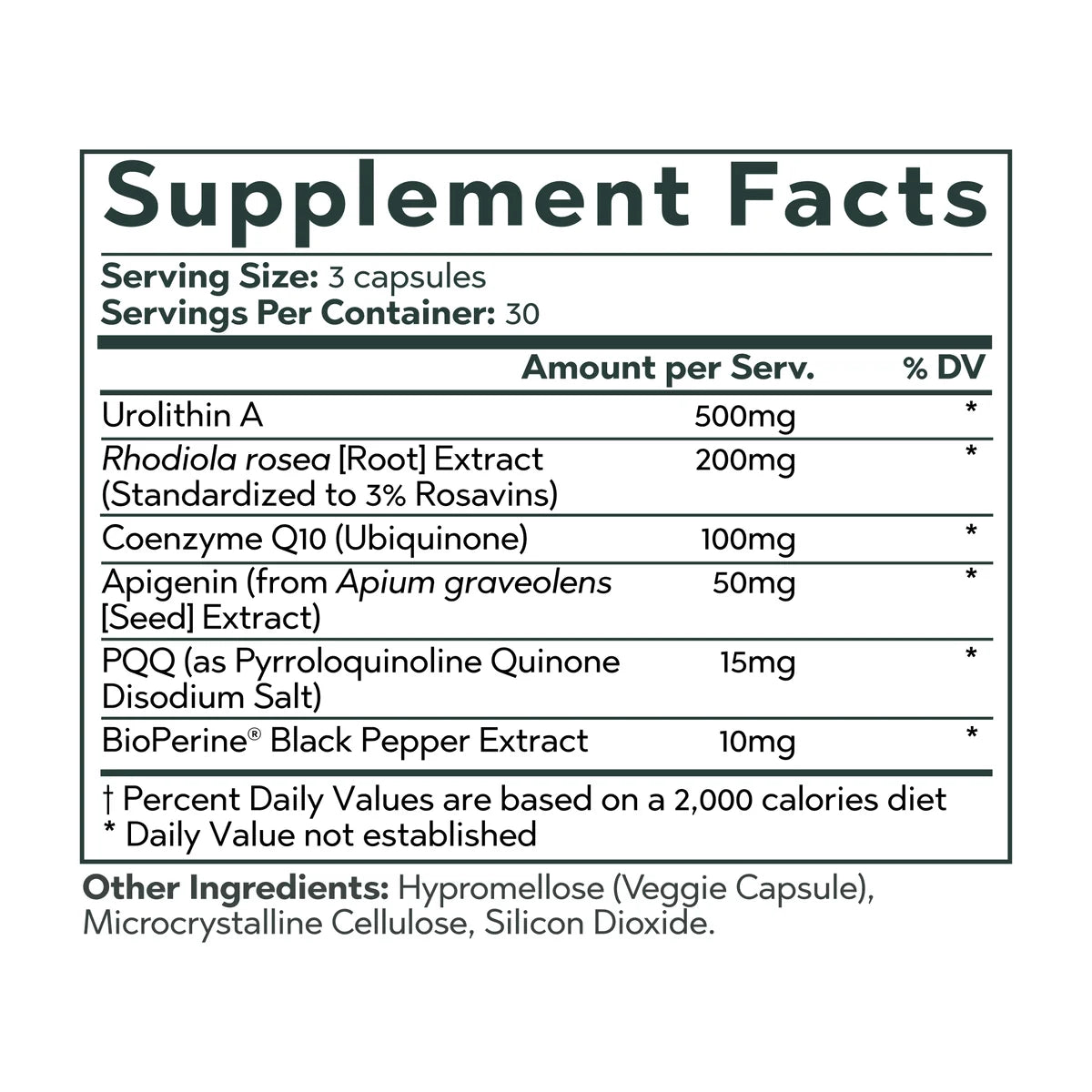 Revive Longevity Core – 90 Vegetarian Capsules
