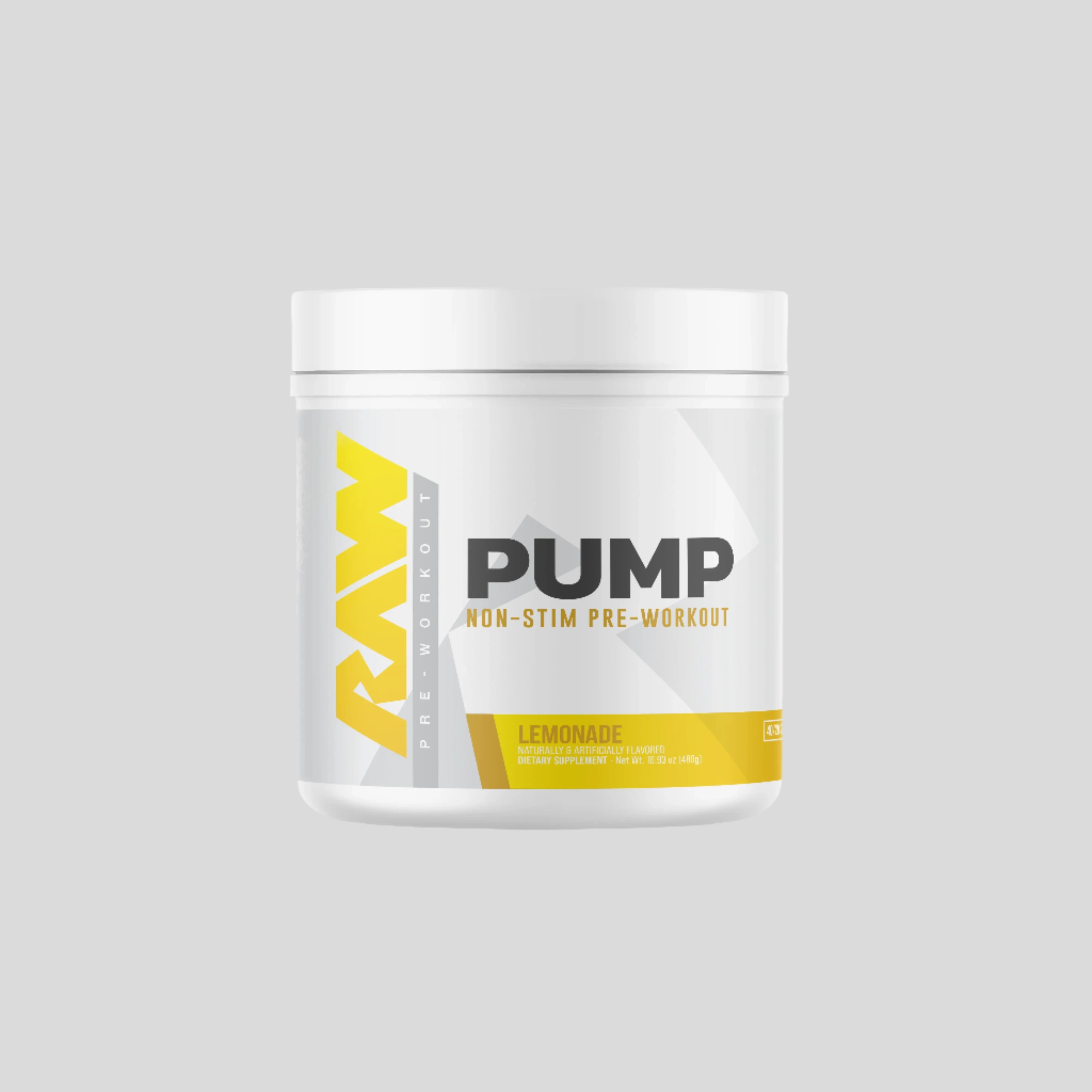 RAW NUTRITION Pump Non-Stim Pre-Workout - Sports Nutrition Hub