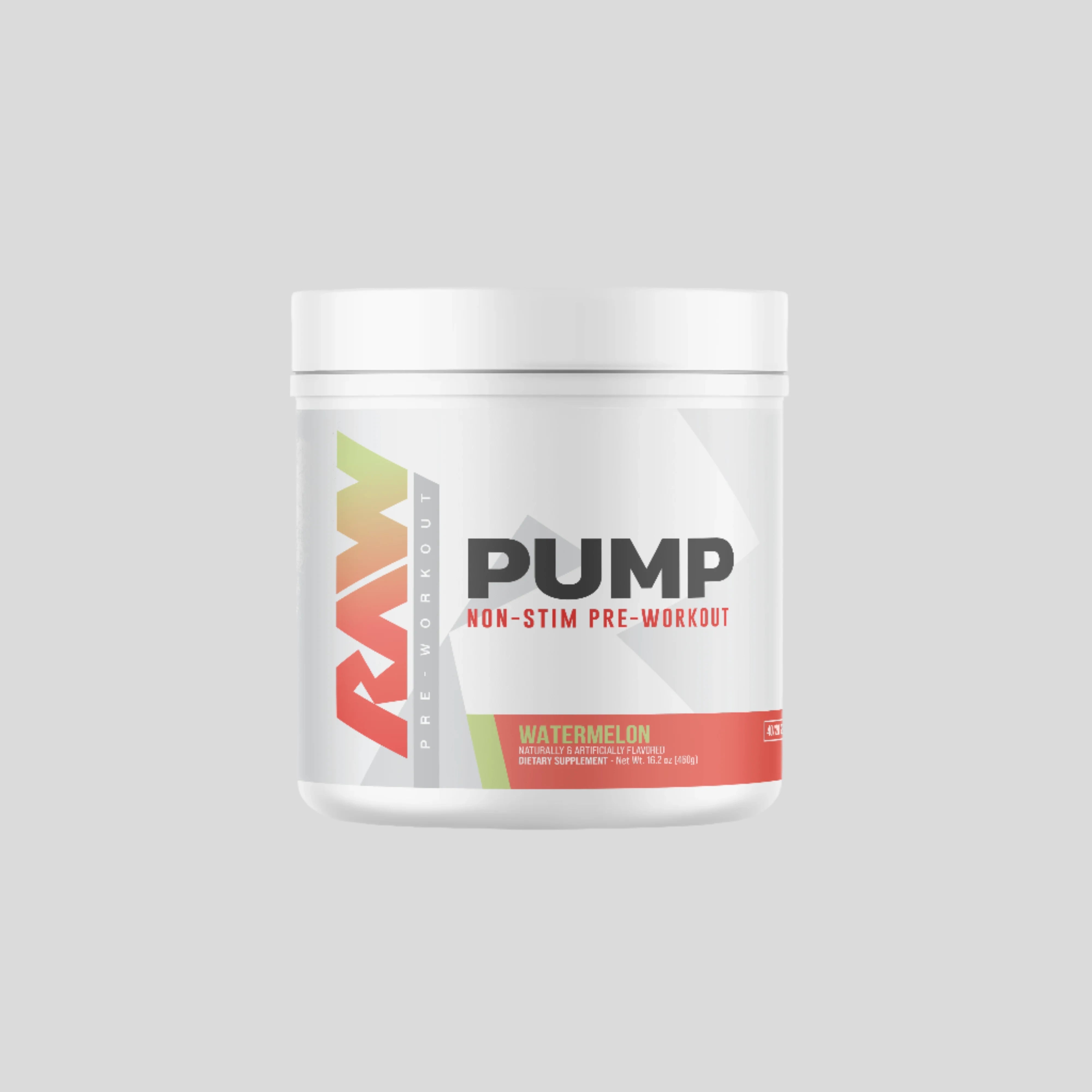 RAW NUTRITION Pump Non-Stim Pre-Workout - Sports Nutrition Hub