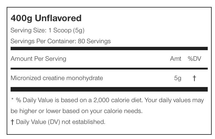 MUSCLETECH Platinum 100% Creatine 400G - Sports Nutrition Hub