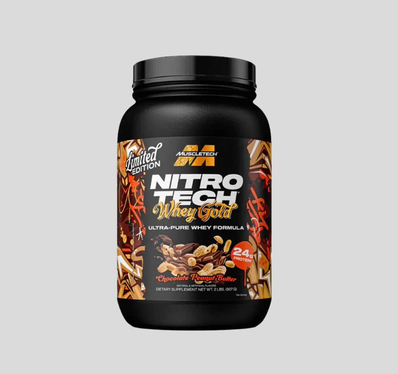 MUSCLETECH Nitrotech 100% Whey Gold 2LB - Sports Nutrition Hub