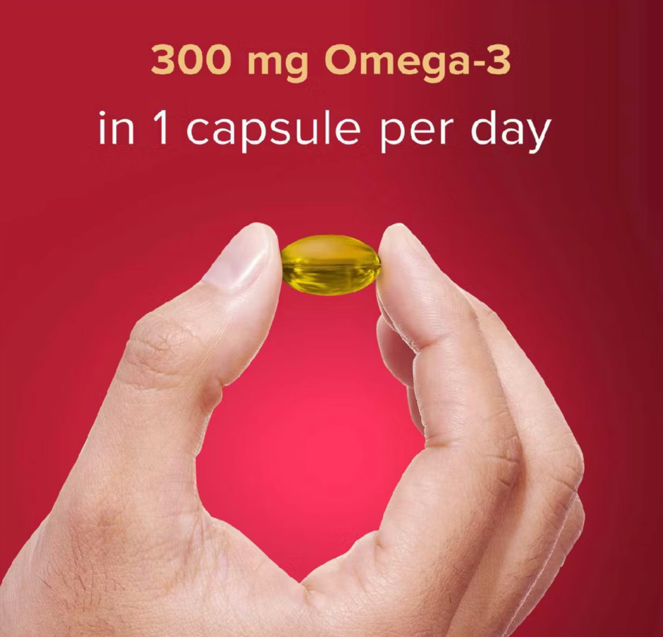 SEVEN SEAS Omega-3 Fish Oil + Vitamin D