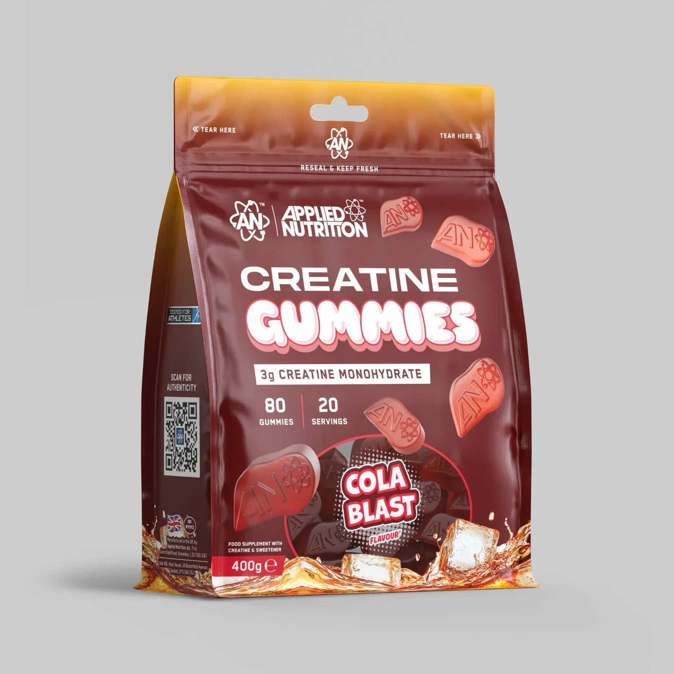 APPLIED NUTRITION Creatine Monohydrate Gummies - Sports Nutrition Hub