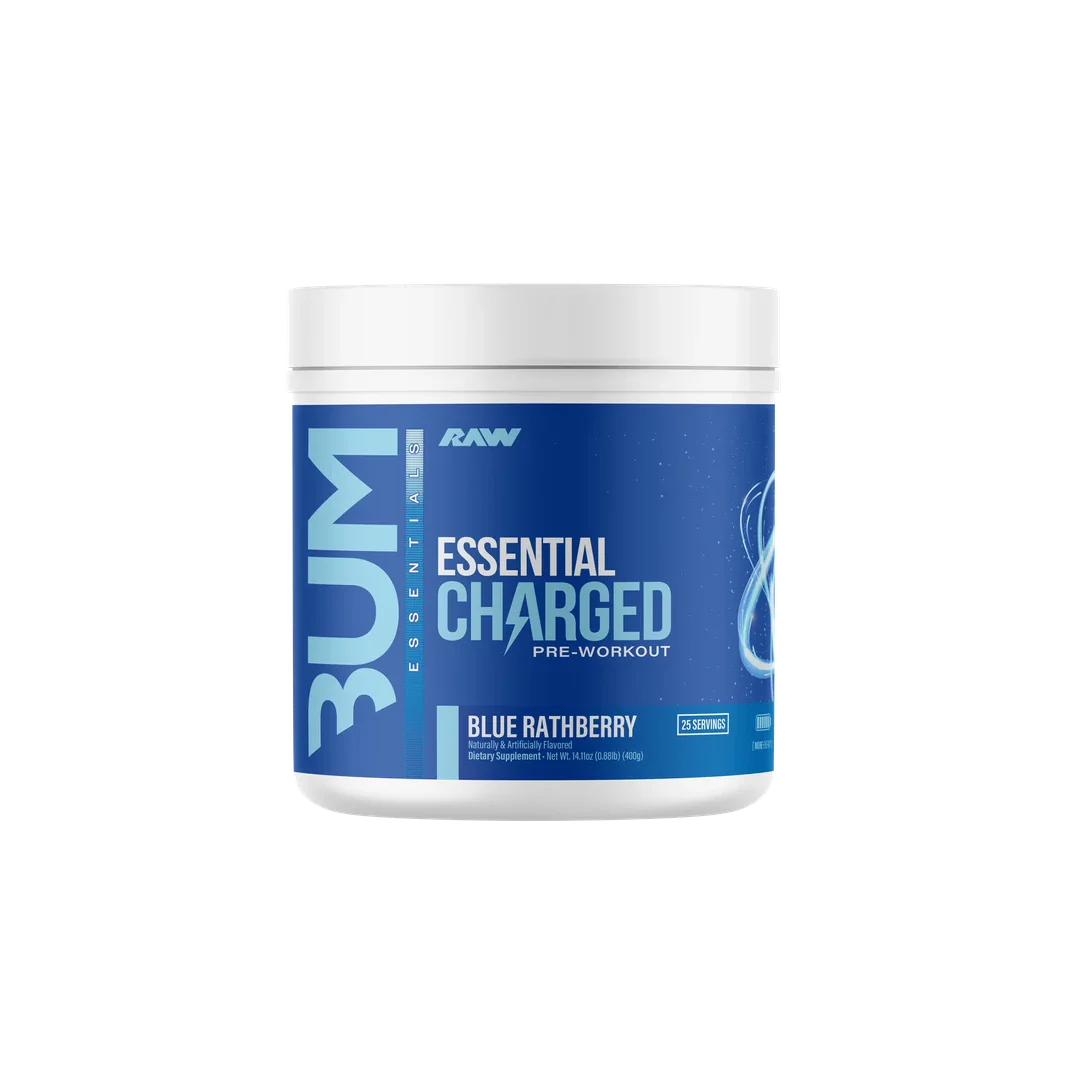 RAW NUTRITION Essential Charged Pre-Workout - Sports Nutrition Hub