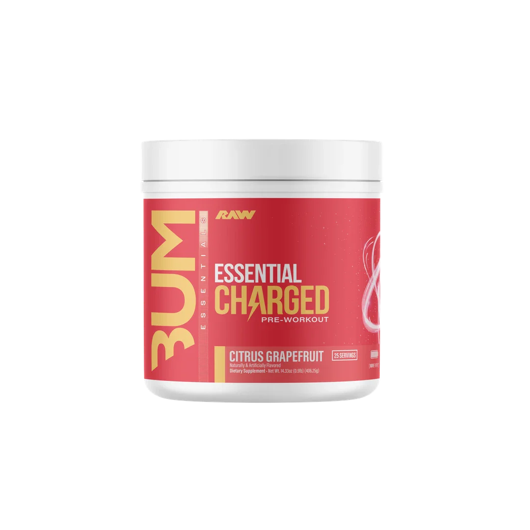 RAW NUTRITION Essential Charged Pre-Workout - Sports Nutrition Hub
