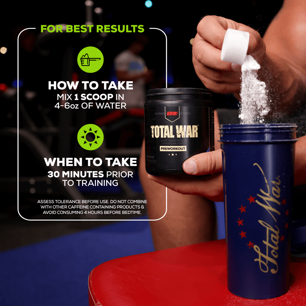 Redcon1 Total War Pre-Workout - Sports Nutrition Hub