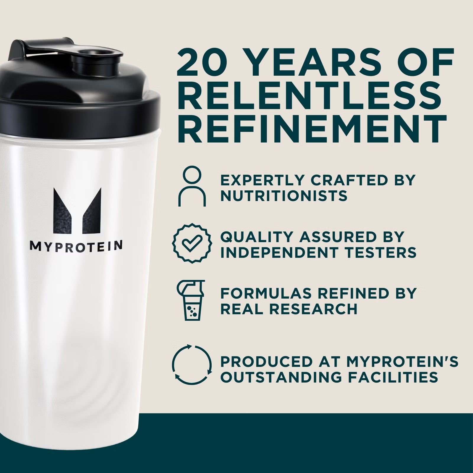 MYPROTEIN Impact Whey Protein Powder - 2.5 KG - Sports Nutrition Hub