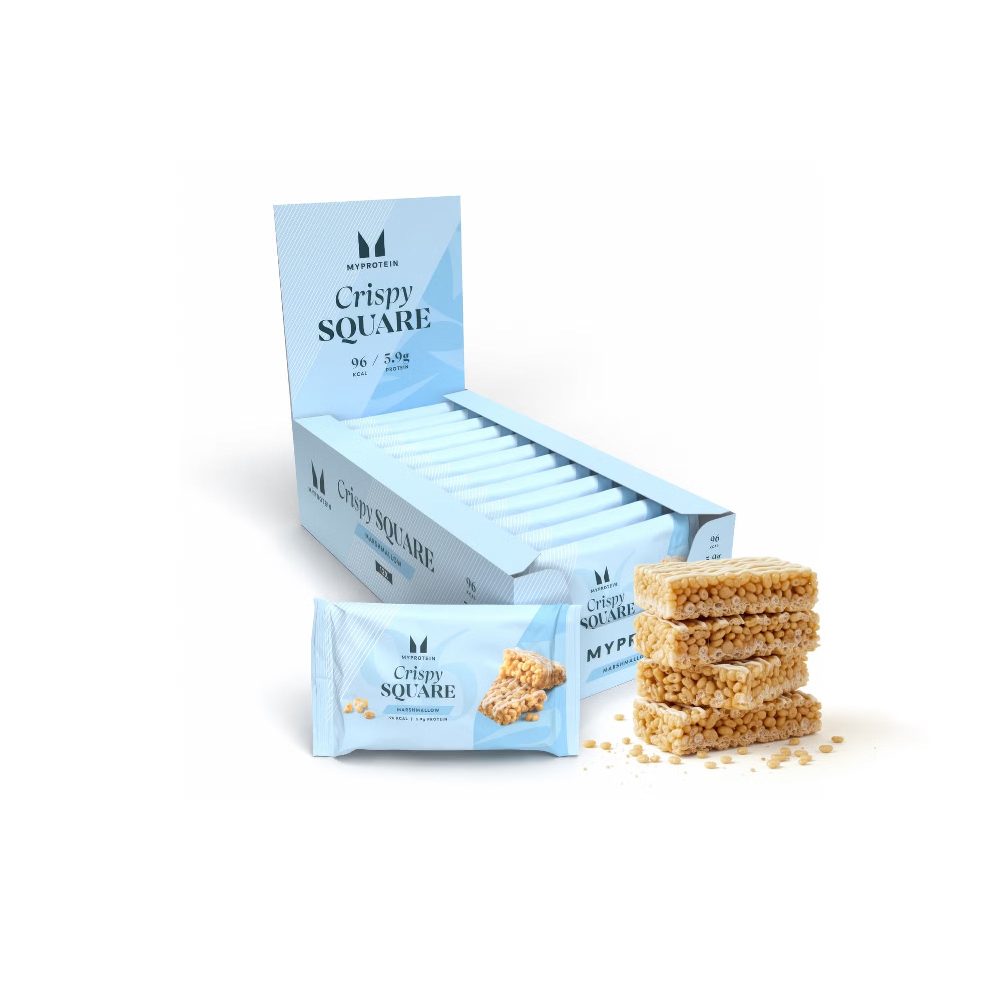MYPROTEIN Crispy Square Protein Snack - Sports Nutrition Hub