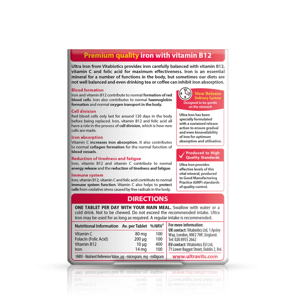 VITABIOTICS Ultra Iron