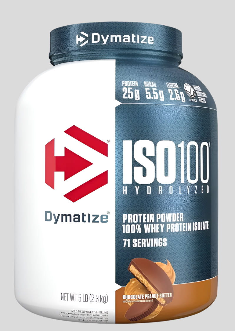DYMATIZE ISO 100 Hydrolyzed Whey Protein Powder 5LB - Sports Nutrition Hub 