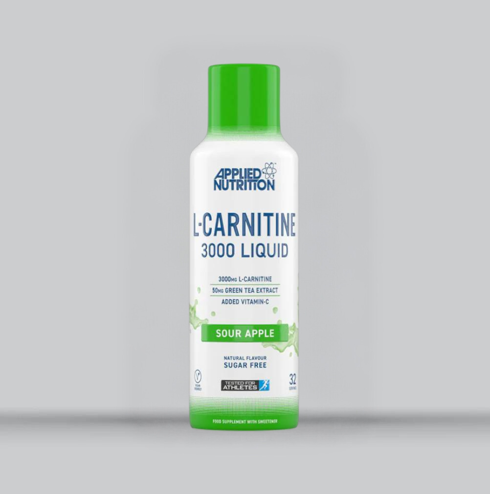 Applied Nutrition LCarnitine Liquid 3000 with Green Tea Sports