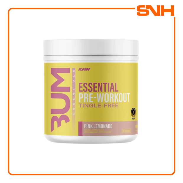 RAW NUTRITION Essential Pre-Workout Tingle-Free