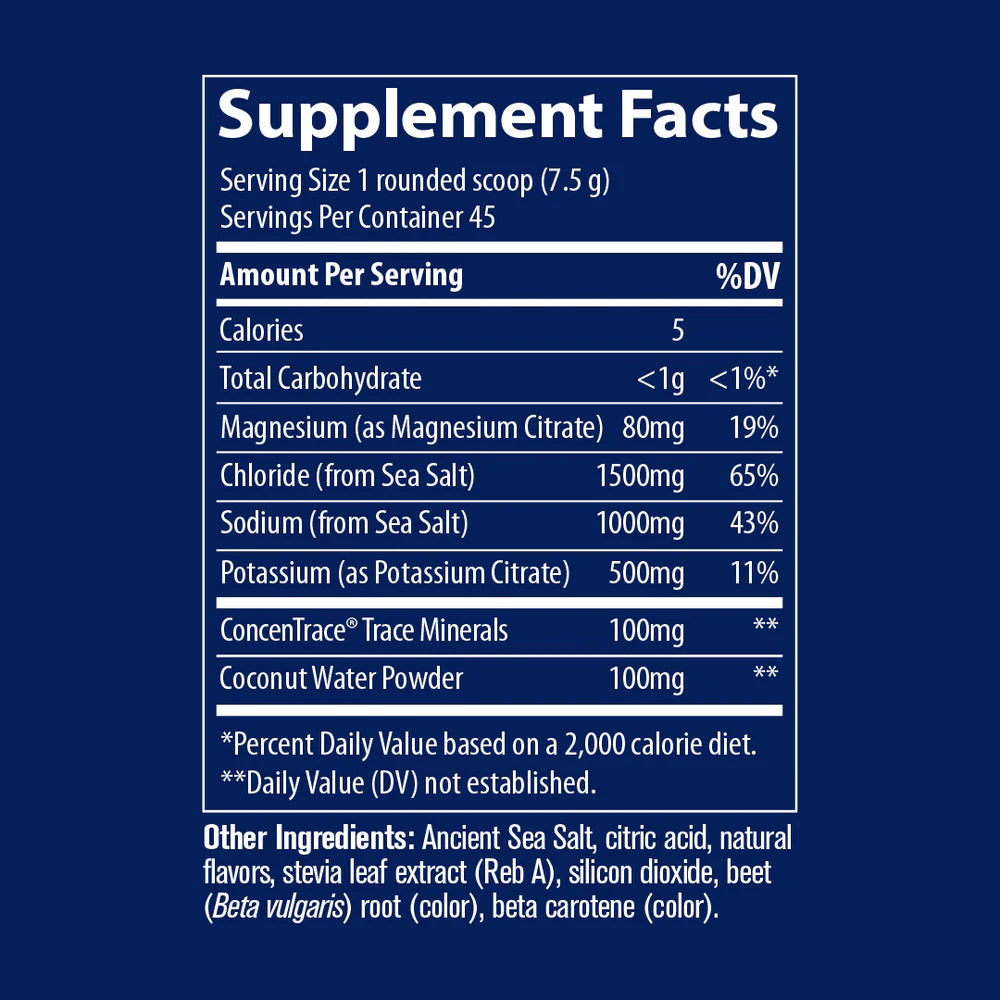 TRACE ZeroLyte Canister - Sports Nutrition Hub 