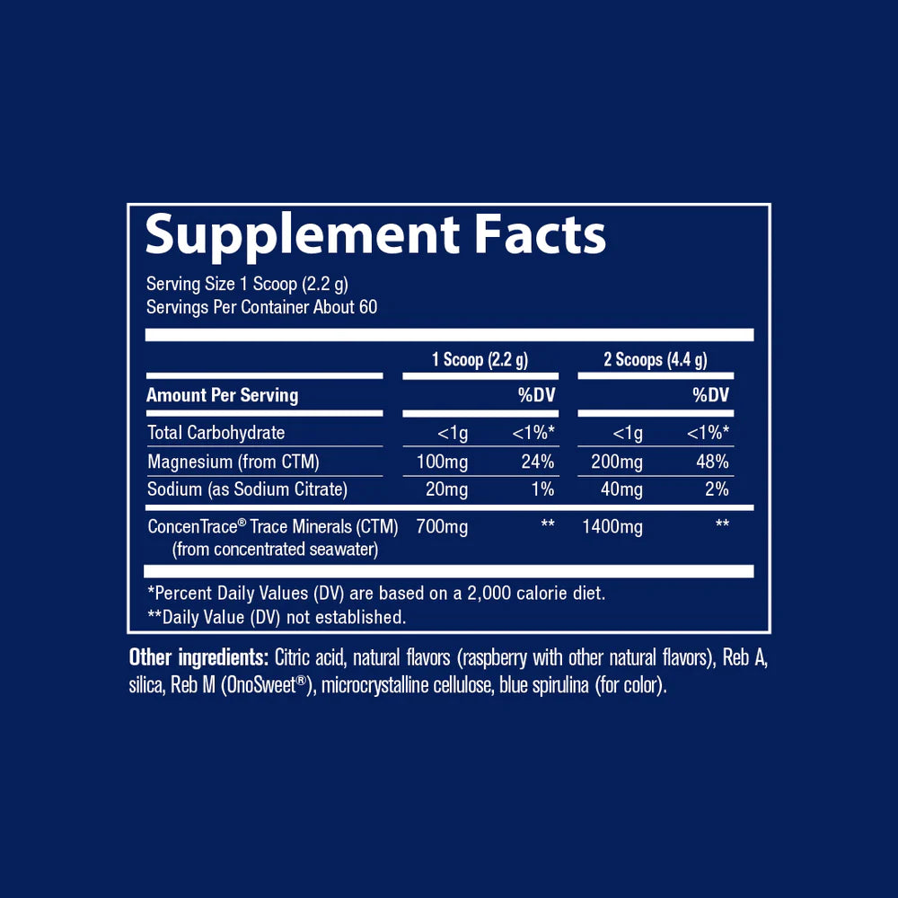 TRACE ConcenTrace® Daily Mineral Powder - Sports Nutrition Hub 