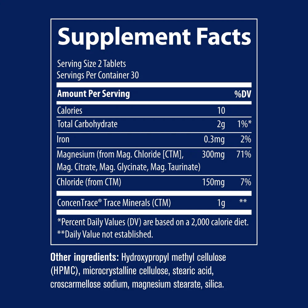 TRACE Magnesium Tablets
