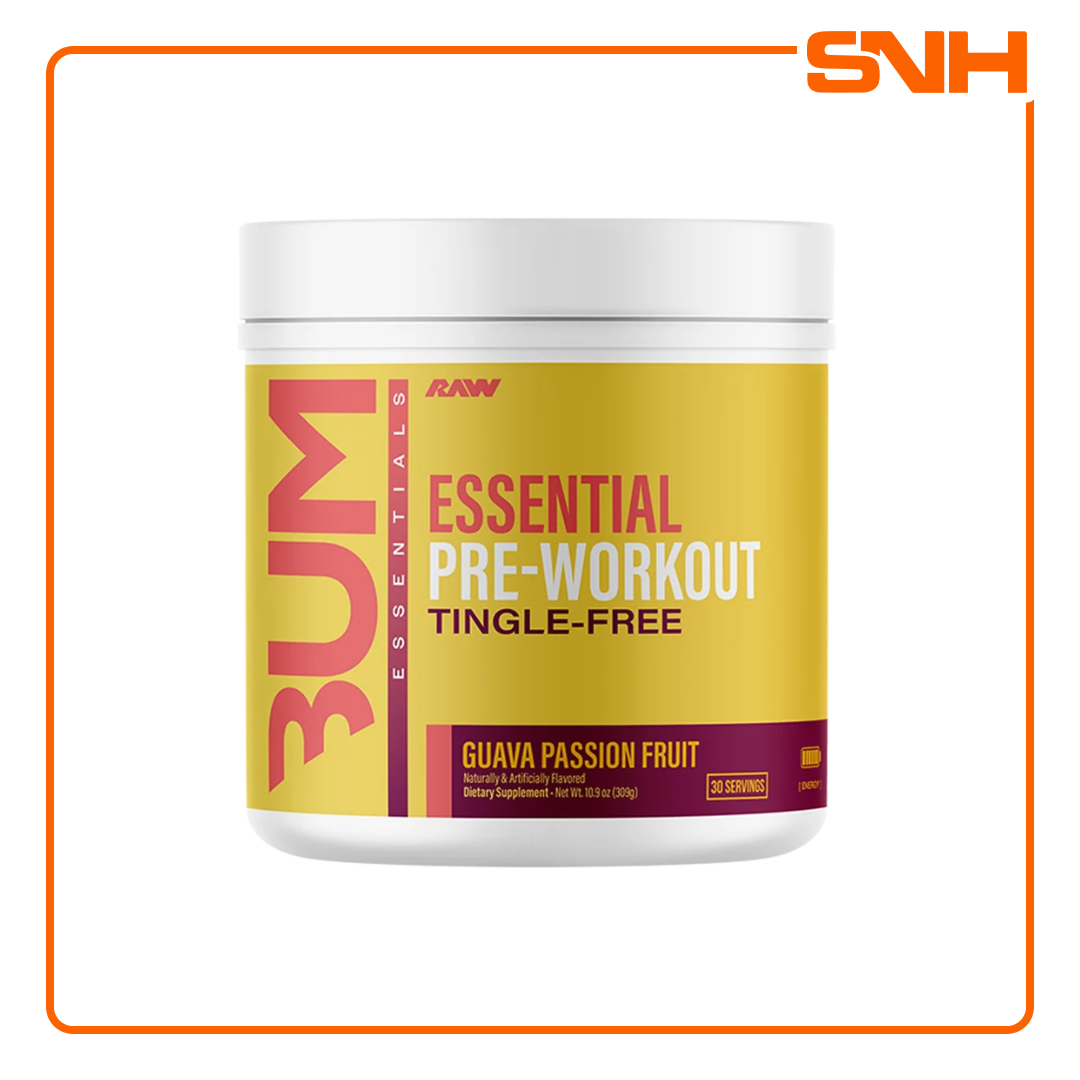 RAW NUTRITION Essential Pre-Workout Tingle-Free