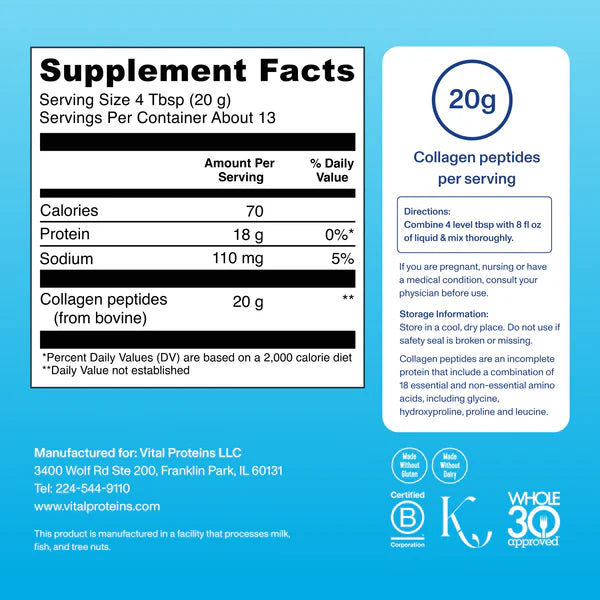 VITAL PROTEINS Collagen Peptide