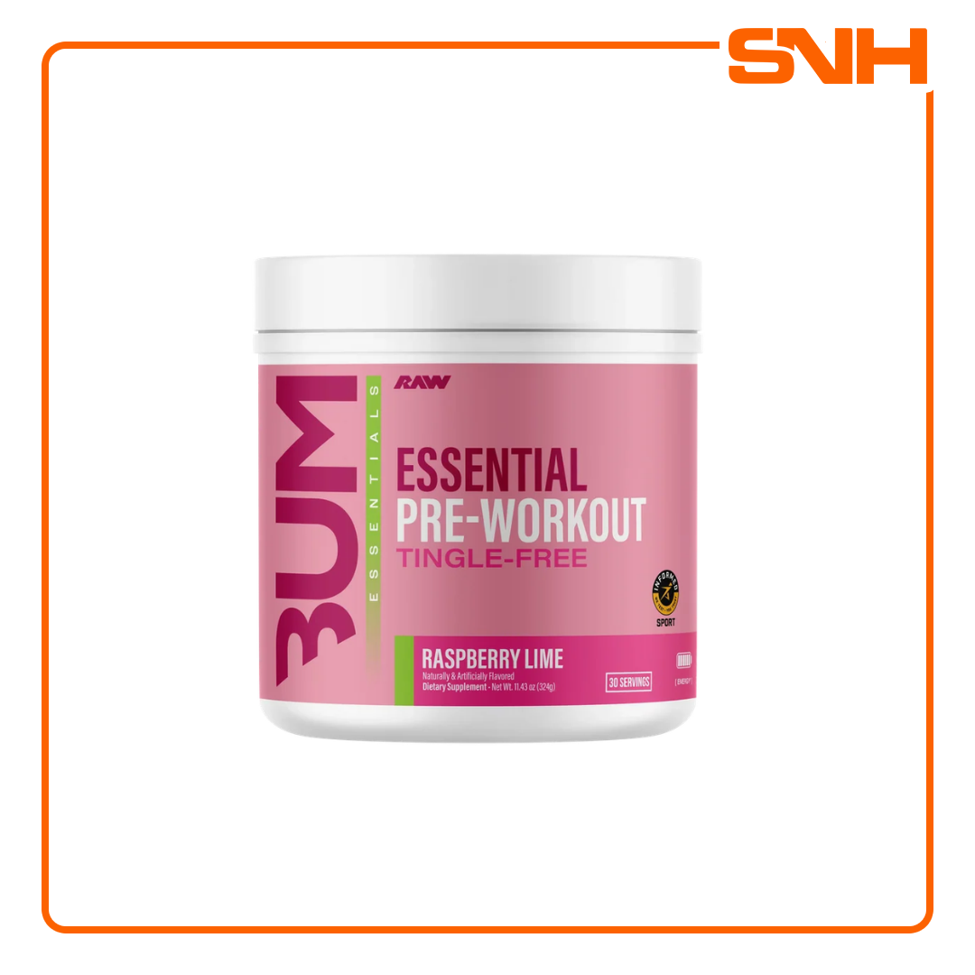 RAW NUTRITION Essential Pre-Workout Tingle-Free