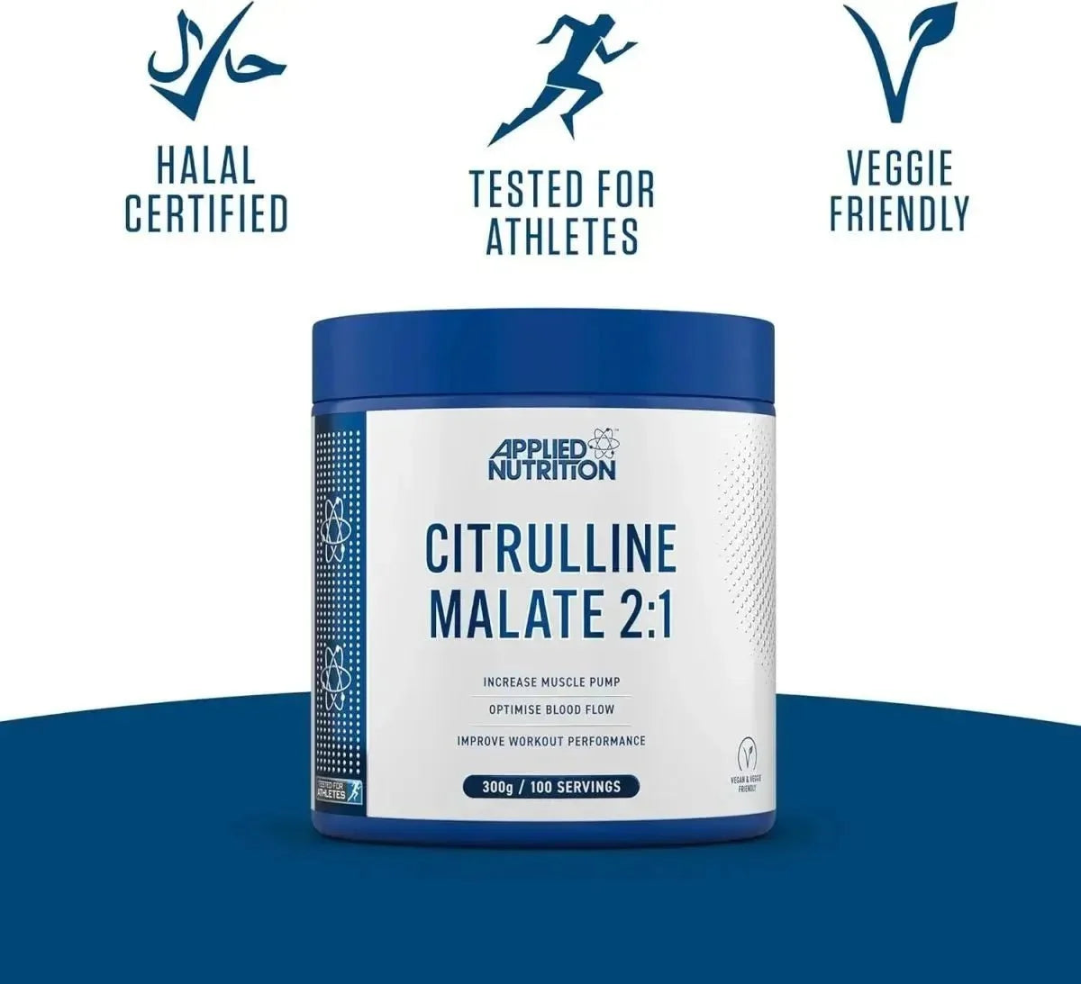 APPLIED NUTRITION Citrulline Malate 300G - Sports Nutrition Hub 