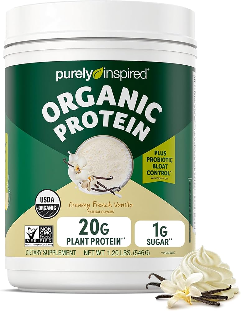 PURELY INSPIRED Organic Protein Powder 100% Plant-Based